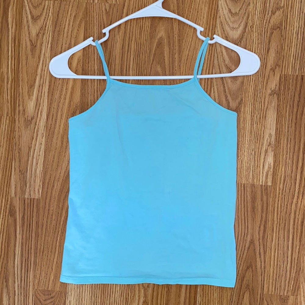 Light blue cropped cami
